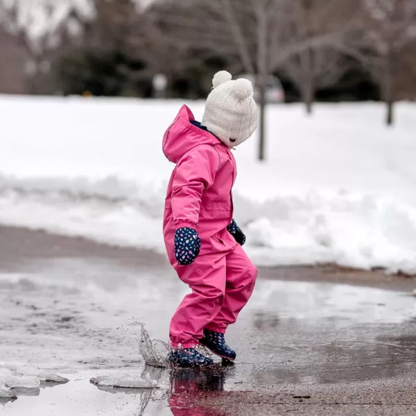 imageJAN ampamp JUL Waterproof Fleece Lined Snow Suit Coveralls for Toddlers and KidsFleecelined Watermelon Pink