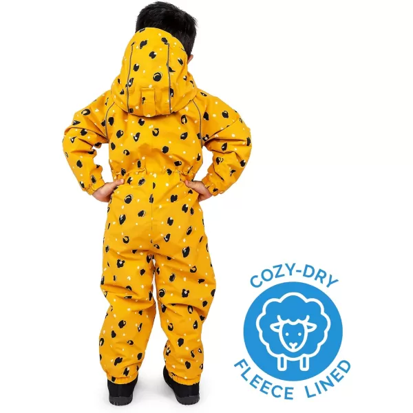 imageJAN ampamp JUL Waterproof Fleece Lined Snow Suit Coveralls for Toddlers and KidsFleecelined Wild Child