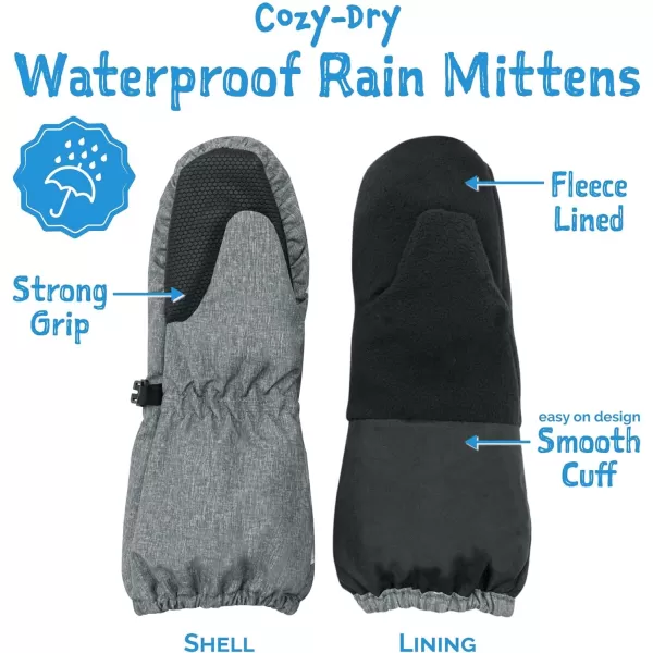 imageJAN ampamp JUL Waterproof Rain Mittens for Babies and ToddlersTerracotta