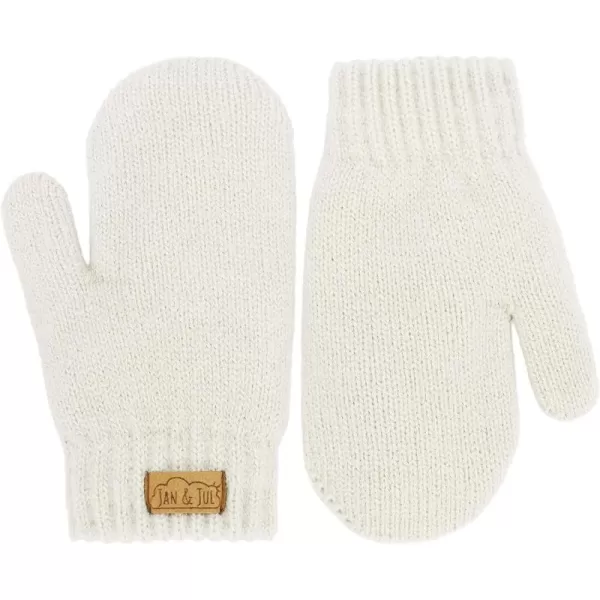 Mitten: Cream