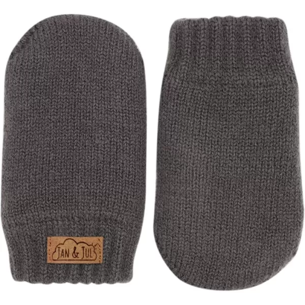 Thumbless Mitten: Dark Grey