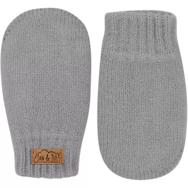 Thumbless Mitten: Grey