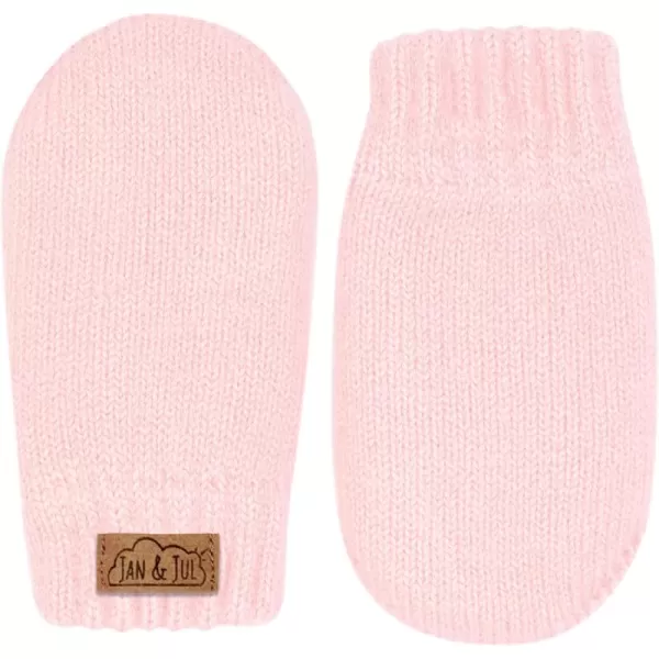 Thumbless Mitten: Light Pink