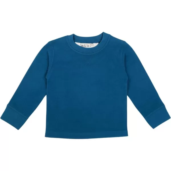 imageJAN ampamp JUL Thermal Base Layer Top for Toddlers and KidsDeep Blue