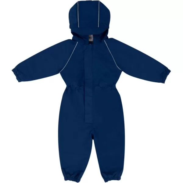 imageJAN ampamp JUL Waterproof Fleece Lined Snow Suit Coveralls for Toddlers and KidsFleecelined Nebula Blue