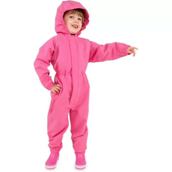 imageJAN ampamp JUL Waterproof Fleece Lined Snow Suit Coveralls for Toddlers and KidsFleecelined Watermelon Pink