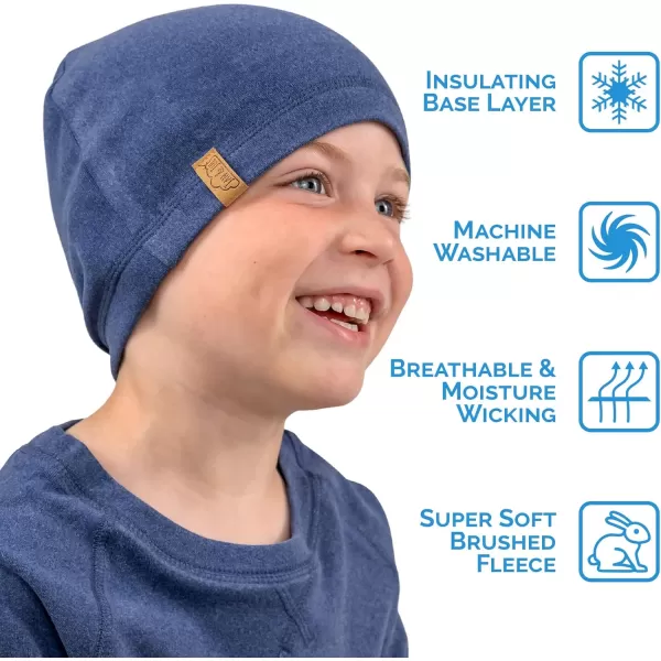 imageJAN ampamp JUL Baby Toddler Kids Thermal Beanie CapCobalt