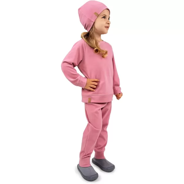 imageJAN ampamp JUL Baby Toddler Kids Thermal Beanie CapDusty Rose