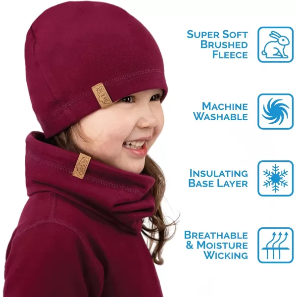 imageJAN ampamp JUL Baby Toddler Kids Thermal Beanie CapMulberry