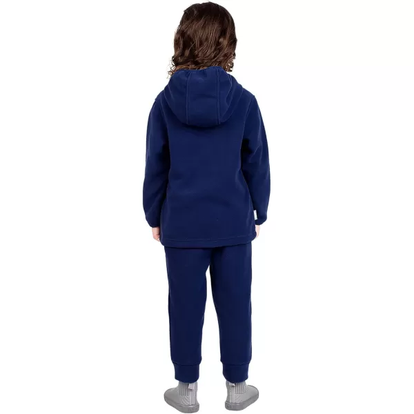imageJAN ampamp JUL Fleece Jacket with StayOn Hood for Toddlers and KidsNavy