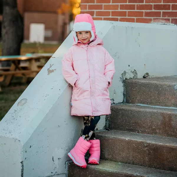imageJAN ampamp JUL Insulated Winter Coat Sherpa Lined Cozy Jacket for KidsSnow Bunny