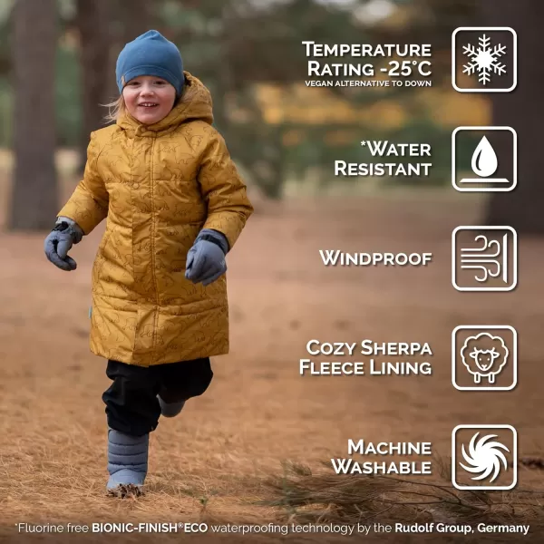 imageJAN ampamp JUL Insulated Winter Coat Sherpa Lined Cozy Jacket for KidsWinter Bear