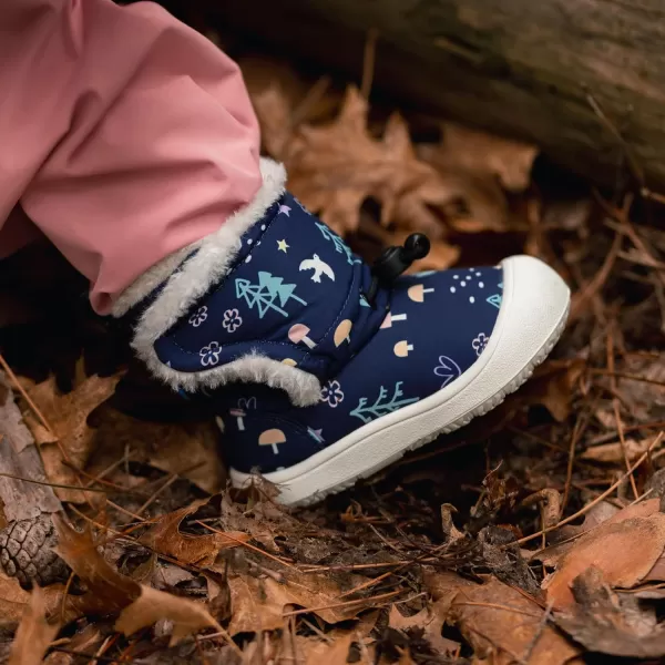 imageJAN ampamp JUL Water Resistant StayOn Winter Trail Boots for Toddler and BabyNavy Forest