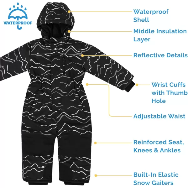 imageJAN ampamp JUL Waterproof Insulated Snow Suit for Toddlers and KidsToastydry Snow Suit Bear Mountain