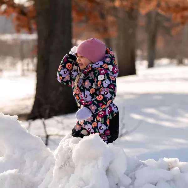 imageJAN ampamp JUL Waterproof Insulated Snow Suit for Toddlers and KidsToastydry Snow Suit Winter Flowers