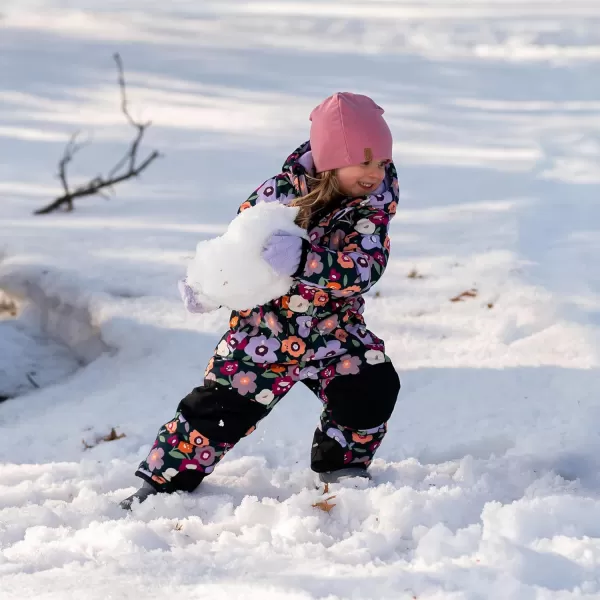 imageJAN ampamp JUL Waterproof Insulated Snow Suit for Toddlers and KidsToastydry Snow Suit Winter Flowers