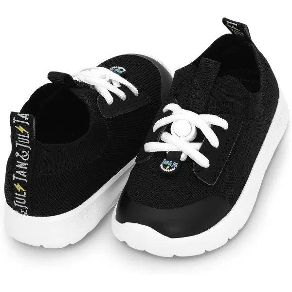 imageJAN ampamp JUL Waterproof Shoes for Kids Toddleers Breathable SneakersBlack