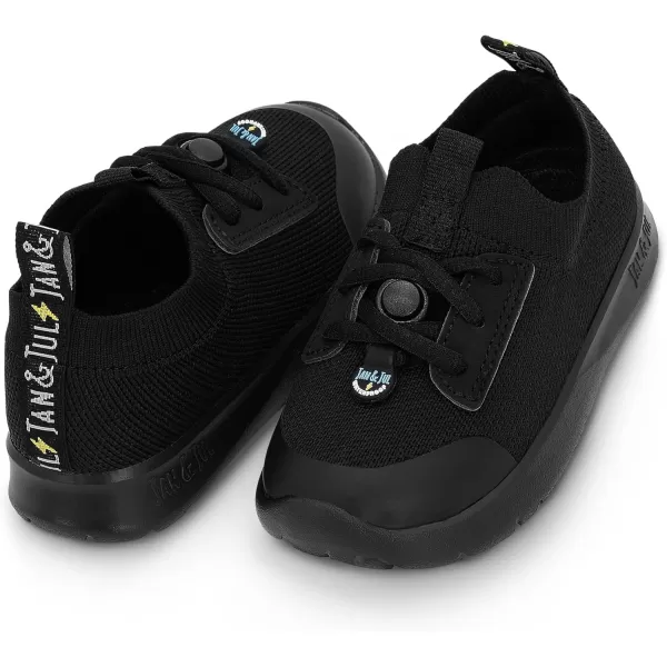 imageJAN ampamp JUL Waterproof Shoes for Kids Toddleers Breathable SneakersJet Black