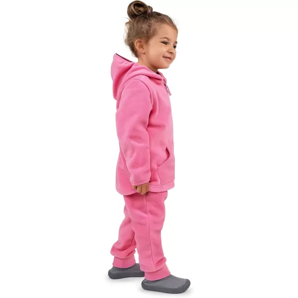 imageJAN ampamp JUL Winter Fleece Pants for Toddlers and KidsWatermelon Pink