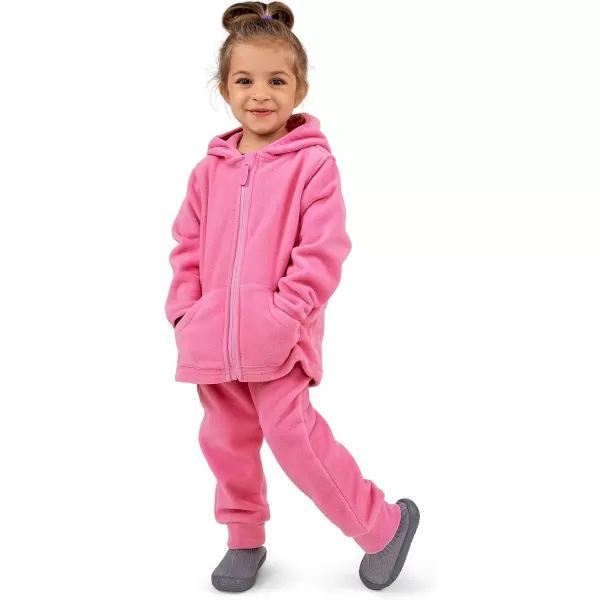 imageJAN ampamp JUL Winter Fleece Pants for Toddlers and KidsWatermelon Pink