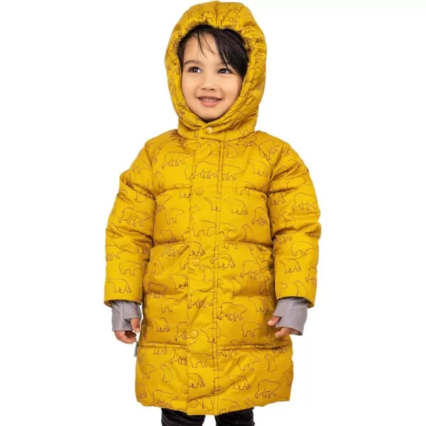 imageJAN ampamp JUL Insulated Winter Coat Sherpa Lined Cozy Jacket for KidsWinter Bear