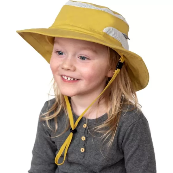 imageJAN ampamp JUL Junior Jasper Hat for Kids 50 UPF Cotton Size AdjustableYellow