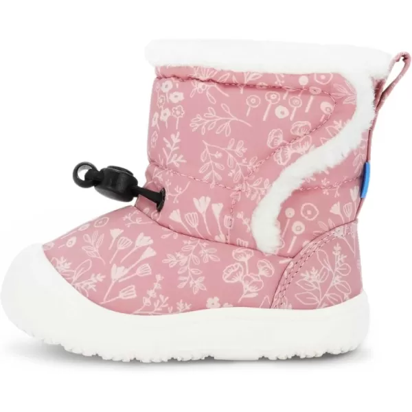 imageJAN ampamp JUL Water Resistant StayOn Winter Trail Boots for Toddler and BabyPrairie Flowers