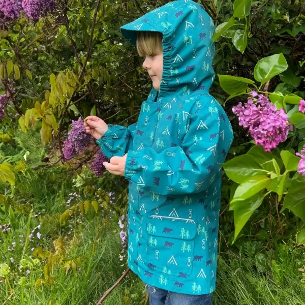 imageJAN ampamp JUL Waterproof Rain Jacket Raincoat for KidsThinlined Summer Camp