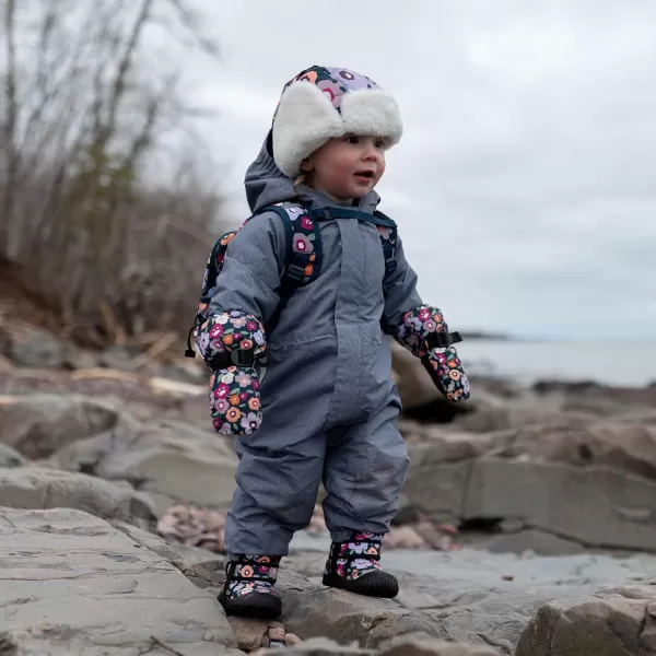 imageJAN ampamp JUL Waterproof Rain Suit Windproof Coveralls for Toddlers and KidsThinliner Heather Grey