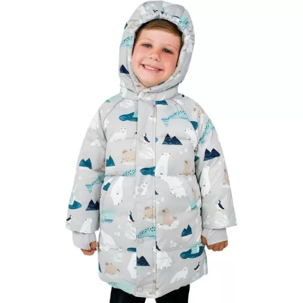 imageJAN ampamp JUL Waterproof Insulated Puffy Coat for Toddlers and KidsWaterproof Polar Pals