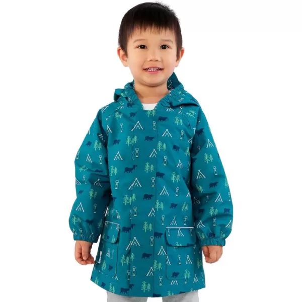 imageJAN ampamp JUL Waterproof Rain Jacket Raincoat for KidsThinlined Summer Camp