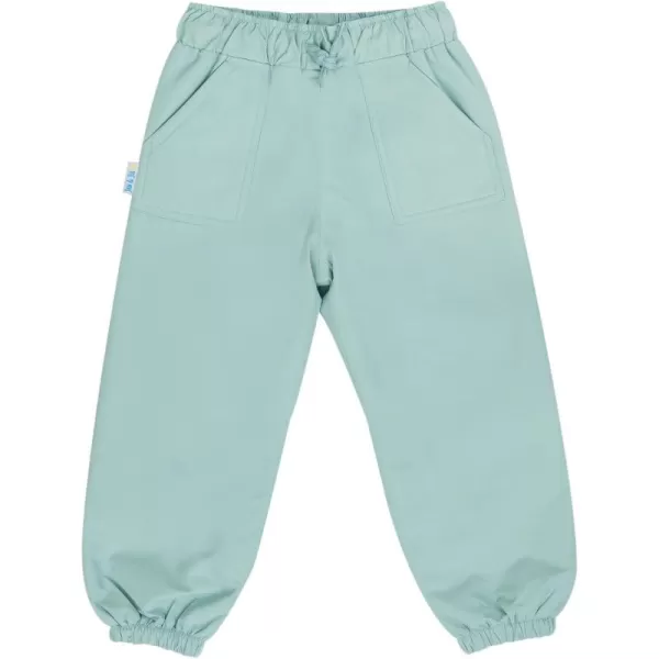 imageJAN ampamp JUL Waterproof Rain Pants for Toddlers and KidsPuddledry Dusty Mint