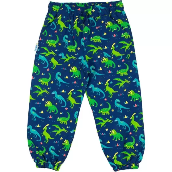 imageJAN ampamp JUL Waterproof Rain Pants for Toddlers and KidsSingle Layer Dinoland