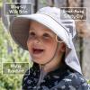 imageJAN ampamp JUL Summer Adventure Swim Hats for Toddler Boys with Wide Brim M 624 Months Grey