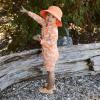 imageJAN ampamp JUL Girls Adjustable Water Resistant Bucket Sunhat 50 UPFBright Orange
