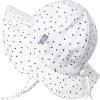 imageJAN ampamp JUL Newborn Baby Summer Hat with Sun Protection S 06 Months Dots