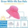 imageJAN ampamp JUL Girls Adjustable Water Resistant SunhatBlue Coral