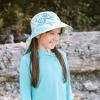 imageJAN ampamp JUL Girls Adjustable Water Resistant SunhatBlue Coral