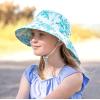 imageJAN ampamp JUL Girls Adjustable Water Resistant SunhatBlue Coral