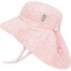 imageJAN ampamp JUL Girls Adjustable Water Resistant SunhatPink Prairie