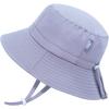 imageJAN ampamp JUL Quick Dry SunHat with Neck Flap for Swimming Boys Beach HatGrey Cloud