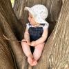 imageJAN ampamp JUL 50 UPF Cotton Sun Hat with Wide Brim for Toddler GirlsCherries