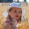 imageJAN ampamp JUL 50 UPF Cotton Sun Hat with Wide Brim for Toddler GirlsCoral