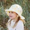imageJAN ampamp JUL 50 UPF Cotton Sun Hat with Wide Brim for Toddler GirlsLemon Fresh