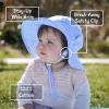 imageJAN ampamp JUL 50 UPF Cotton Sun Hat with Wide Brim for Toddler GirlsLemon Fresh