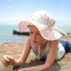imageJAN ampamp JUL 50 UPF Cotton Sun Hat with Wide Brim for Toddler GirlsRainbow
