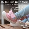 imageJAN ampamp JUL EasyOn Toddler ShoesPurple Daisy