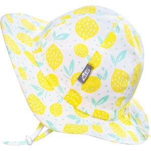 imageJAN ampamp JUL 50 UPF Cotton Sun Hat with Wide Brim for Toddler GirlsLemon Fresh
