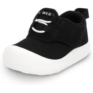 imageJAN ampamp JUL EasyOn Toddler ShoesBlack Tie