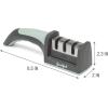 imageGoodful 3Stage Knife Sharpener Helps Repair Restore and Polish NonSerrated Blades Quickly Safely ampamp Easily SageSage